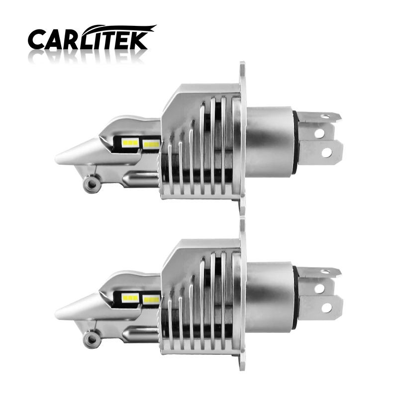 

CARLitek Super Bright Led H4 10000LM CSP Chip Car Bulb Headlight 9003 HB2 Led Lamp Hi/Lo Beam 6500K 12V 24V 70W Auto Headlamp