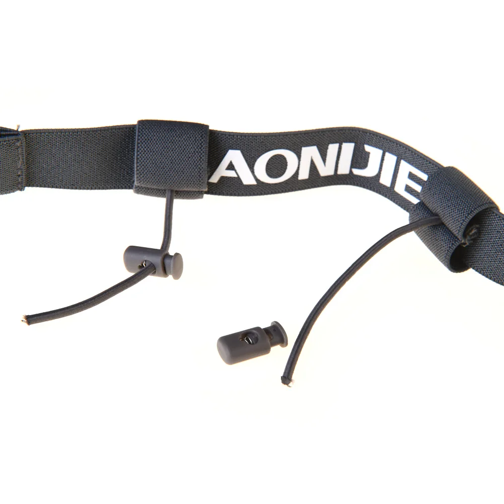 AONIJIE  	AONIJIE NEW Men Women Unisex Triathlon Marathon Race Belt With Gel Holder Running Number Belt Running Outdoor Sports