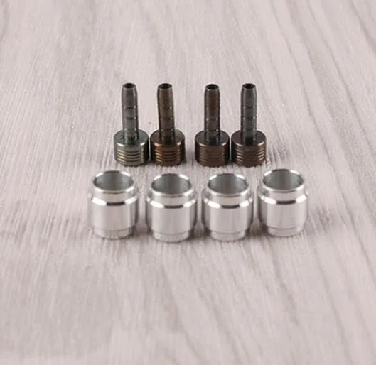

4pc Bicycle Cables Housing cycle hose connector insert olive Hydraulic disc brake Insert for AVID SRAM Hydraulic Brake hose