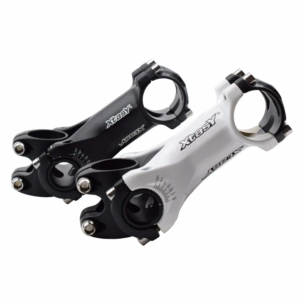 25.4 0-60Degree Adjustable Mountain Bike Stems 28.6*31.8 *90~130MM Multi-Colors