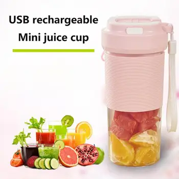 

300ml Portable Mini Juicer USB Rechargeable Blender Mixer Juice Machine