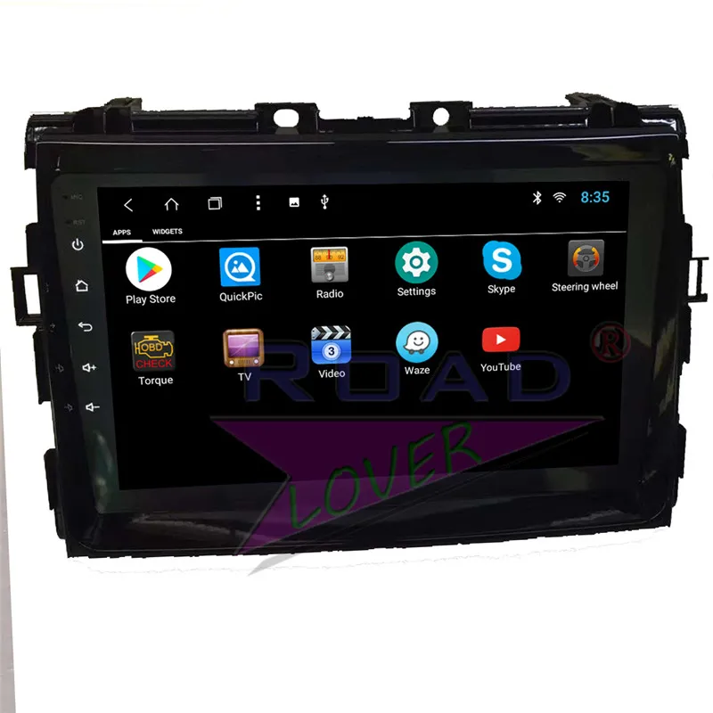 Roadlover Android 8 1 автомобильный ПК PS навигационный плеер для Toyota Previa Estima Tarago Canarado 2006