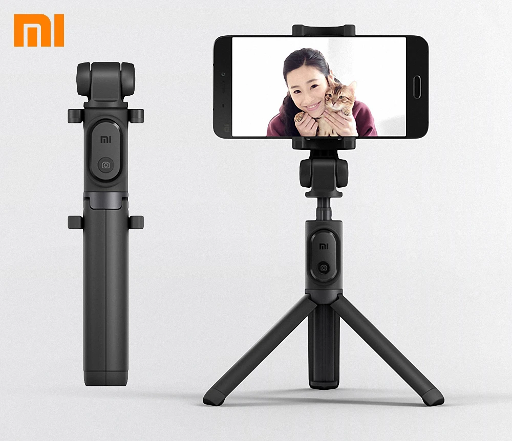 

100% original xiaomi Bluetooth monopod Mi Foldable Selfie Stick Tripod Wireless Selfiestick Phone Selfie Stick drop shipping