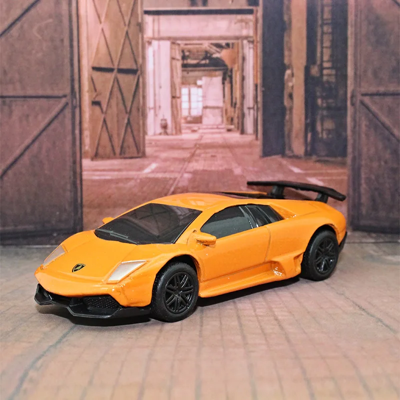 

1:64 RMZ Alloy car model Lambo bat Collection decoration kids toys easy to carry Give your child the best gift