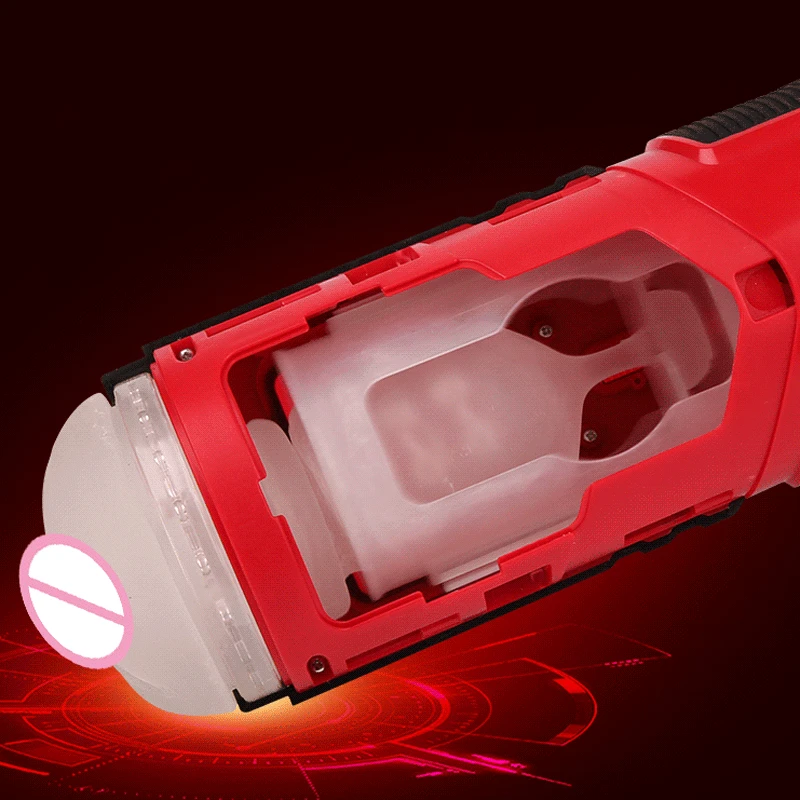 Автоматический телескопический мужской мастурбатор секс машина usb поршневой