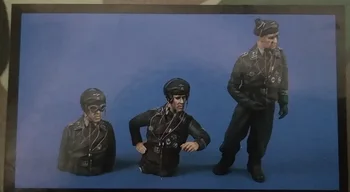 

Assembly Unpainted Scale 1/35 Uncolor TANK CREW EARLY soldier figure Historical Resin Model