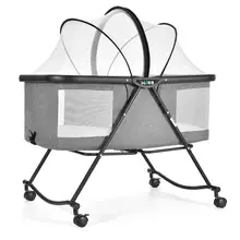 Детская Кровать Складная Многофункциональная переносная колыбель-кровать для новорожденных Маленькая колыбель-кровать в европейском стиле