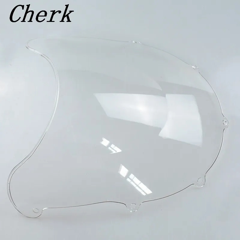 Лобовое стекло для мотоцикла Suzuki GSXR 600/750 GSXR600 GSXR750 96 99 98 97|windshield windscreen|double bubbledouble
