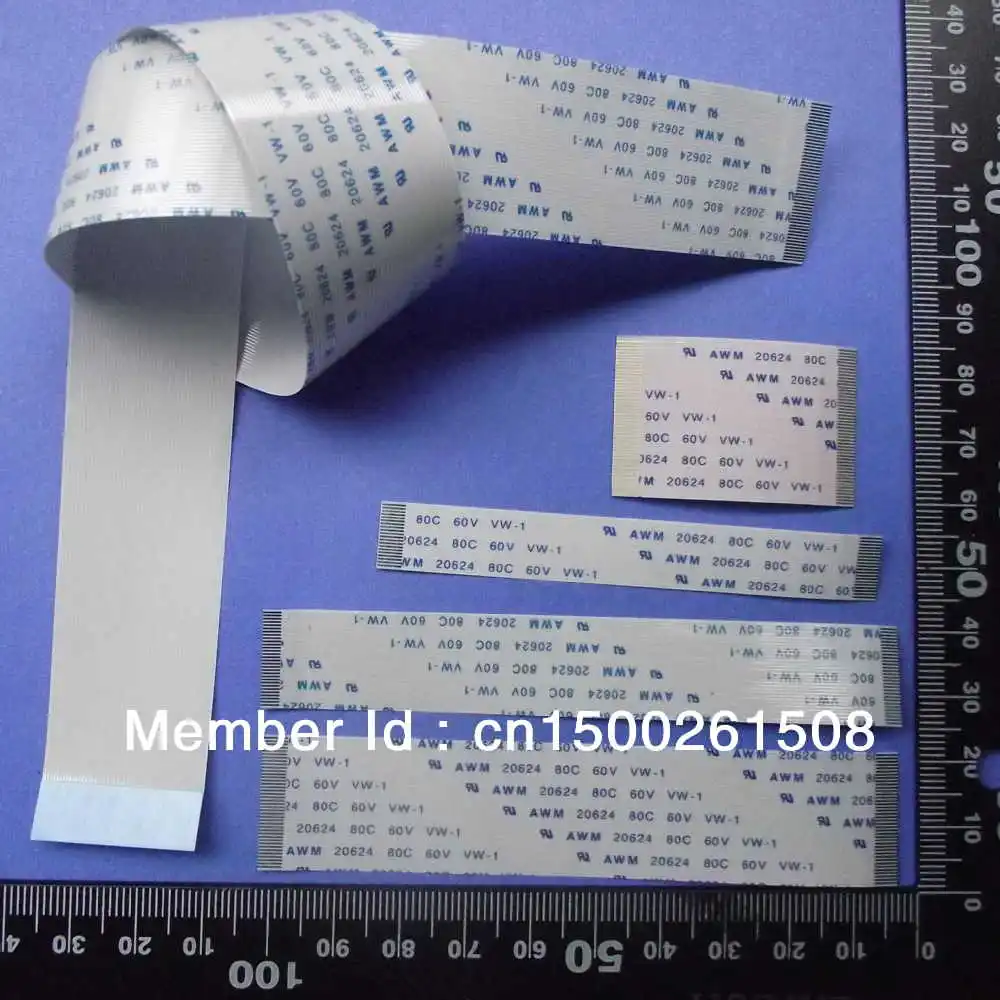 

CUSTOMIZED ORDER:FFC 0.5 pitch FFC/TTL flat line FFC TYPE A Flexible Flat Cable ROHS