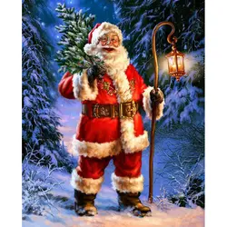 Мультфильм Санта Клаус 5d diy алмаз живопись полный горный хрусталь Вышивка Алмазная мозаика набор вышивки крестом Home Decor Рождественский