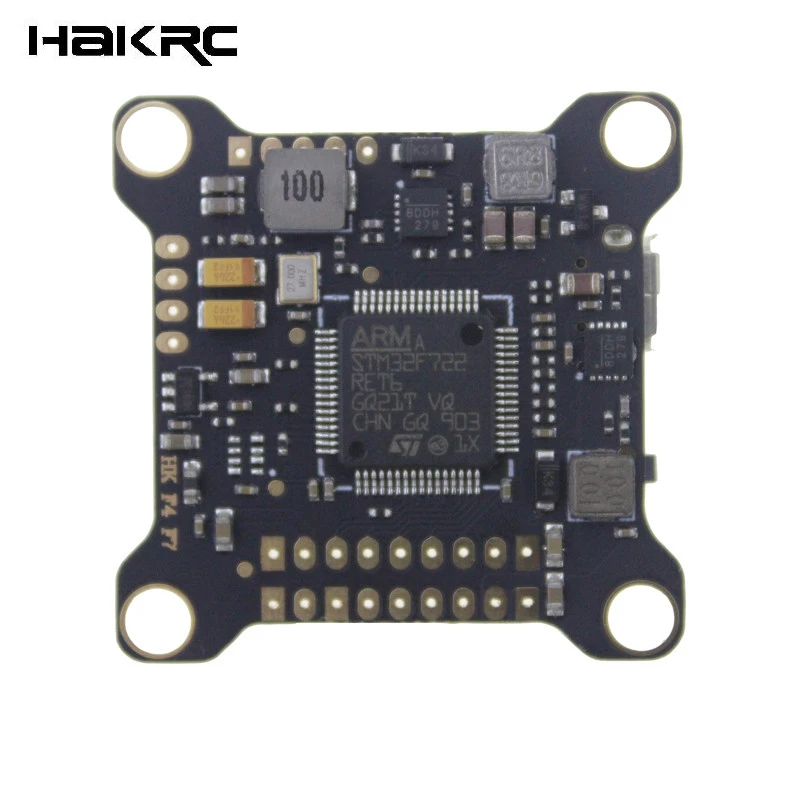 HAKRC F722 MPU6000 5V/2A 9V/2A 3 9S OSD BEC Контроллер полета для радиоуправляемого дрона FPV