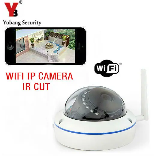 

YobangSecurity 720p Home Surveillance Camera Wifi Wireless Outdoor IP Camera with Free Mobile APP,Night Vision,IR Cut