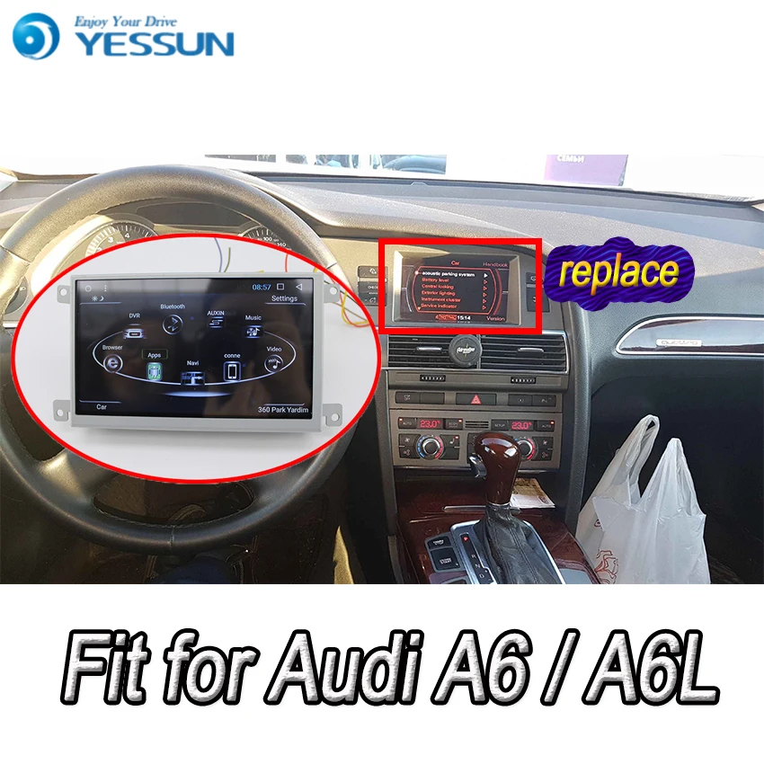 For Audi A6 A6L 2005~2011 Car Android Media Player System Autoradio Radio Stereo GPS Navigation Multimedia Audio Video