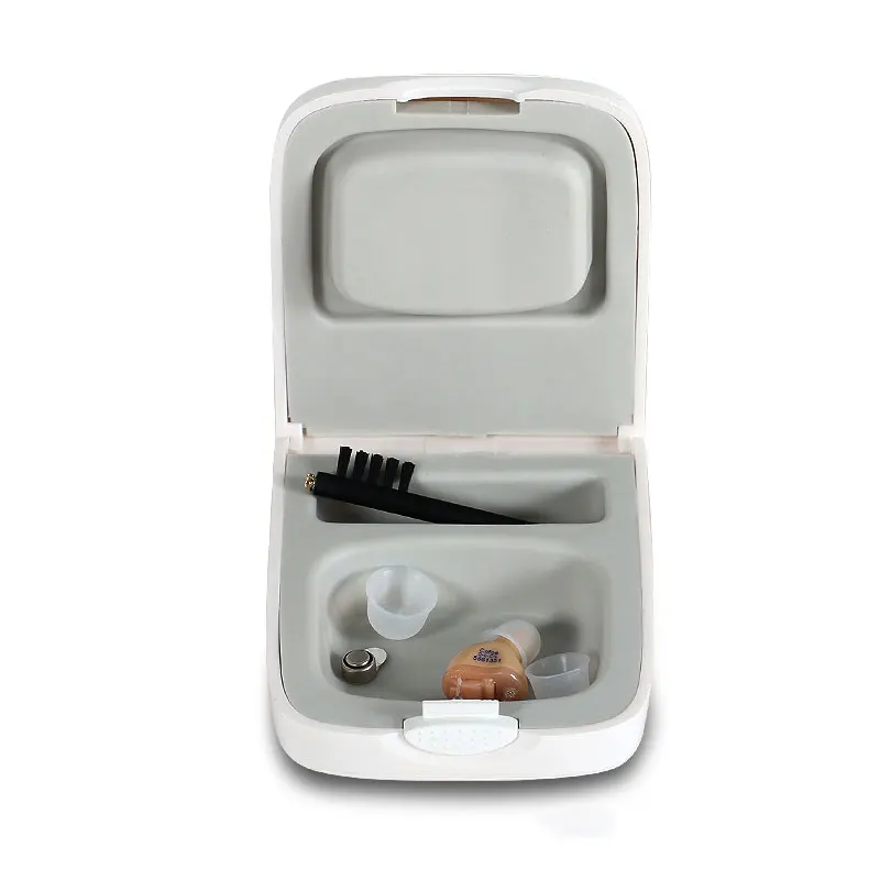 Cofoe CIC Hearing Aids Invisible Ear Hearing Aid Mini Sound Amplifier Digital Listening Aids for the Hearing-impaired Patient