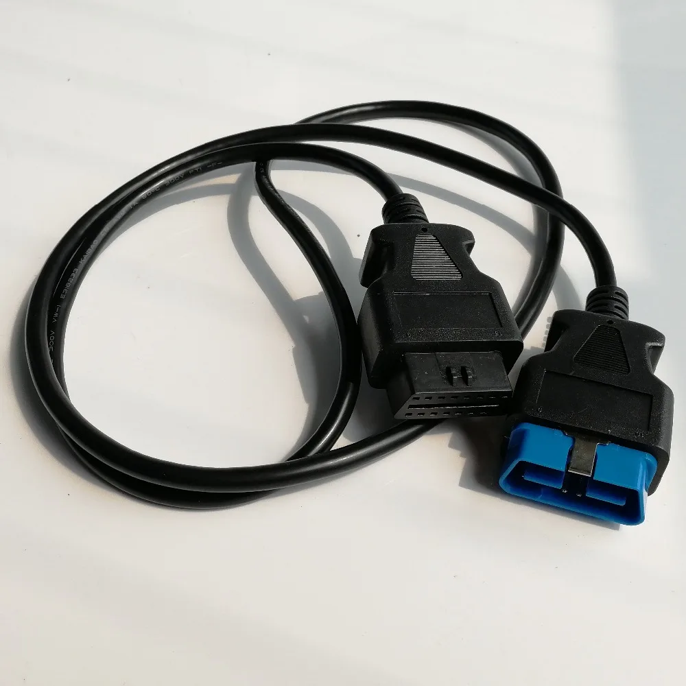 

1.5m Universal 16Pin to 16Pin OBD OBD2 OBDII Diagnostic Adapter Connector Cable for all obd2 car 16pin to 16pin Extension cable