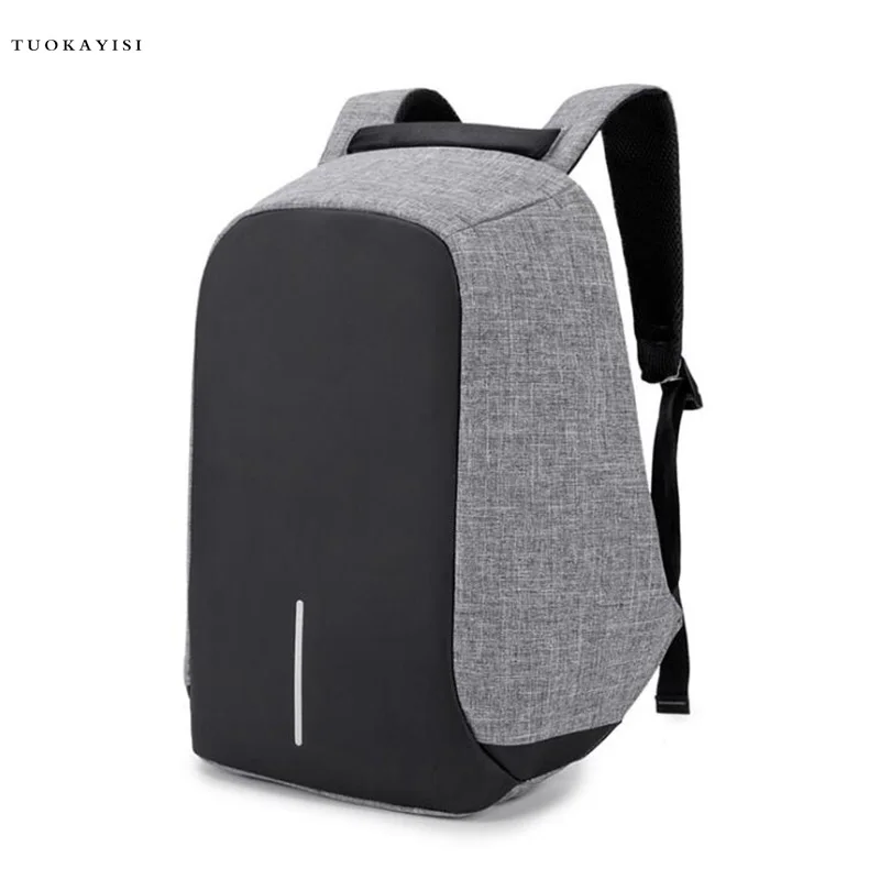 

2018 new 15 inch Laptop Backpack USB Charging Anti Theft Backpack Men Travel Backpack Waterproof School Bag Male Mochila