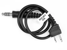 Z TACTICAL headset headphone ELECTRONIC PTT WIRE FOR MIDLAND RADIO