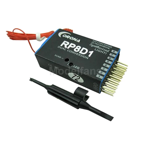 

Corona RP8D1 8ch 72MHz Dual Conversion Receiver FU JR