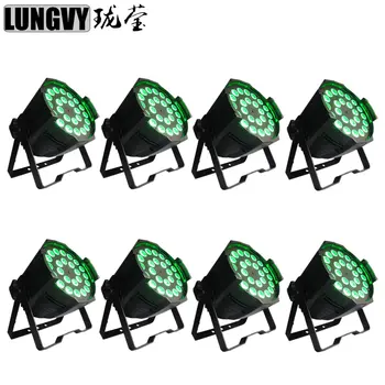 

Free Shipping 8pcs/Lot 24x10w Led Par Light 4in1 Indoor Led Par Light Led Par Cans Indoor Led Dj Party Stage Lighting Effect