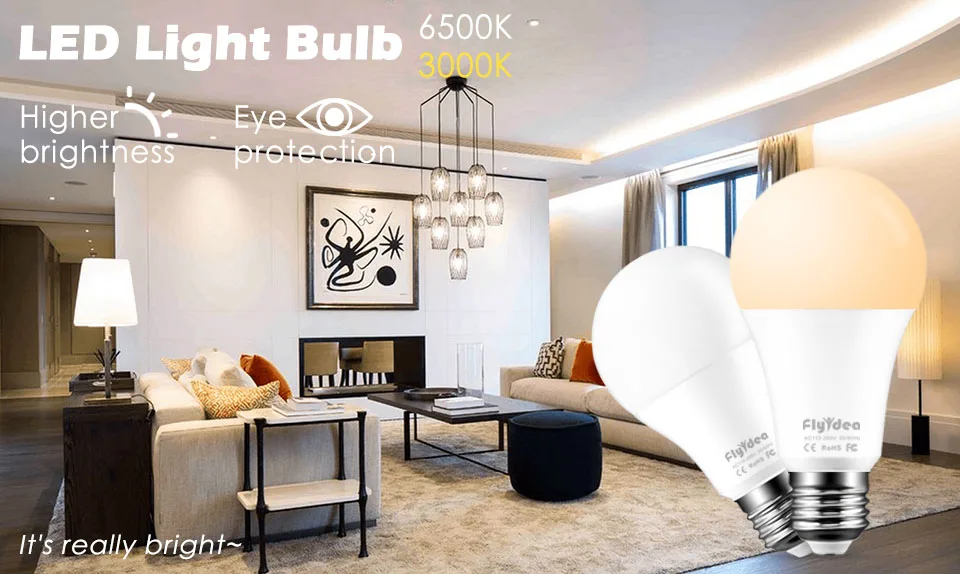 4 шт высокого Яркость Smart IC реальная Мощность светодиодный белый свет лампы 5 W 7 W 9 W 12 W 15 W 18 W E27 110 V-265 V Главная Резервное освещение лампы