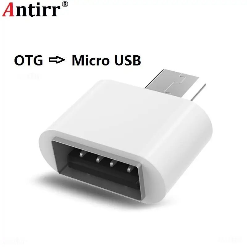 Мини микро USB OTG конвертер Antirr для камеры планшета MP3 адаптер Samsung Galaxy S3 S4 Sony LG Micro