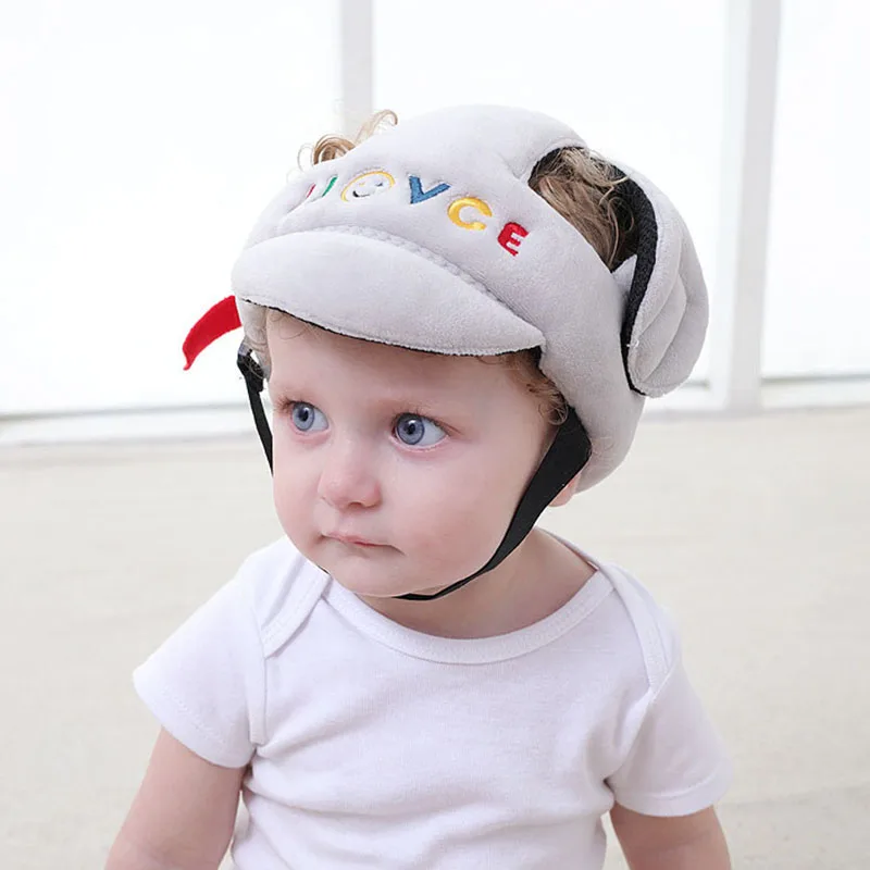 

Baby Protective Helmet Boy Girls Cap Anti-collision Safety Helmet Infant Toddler Security Protection Soft Hat for Walking Kids