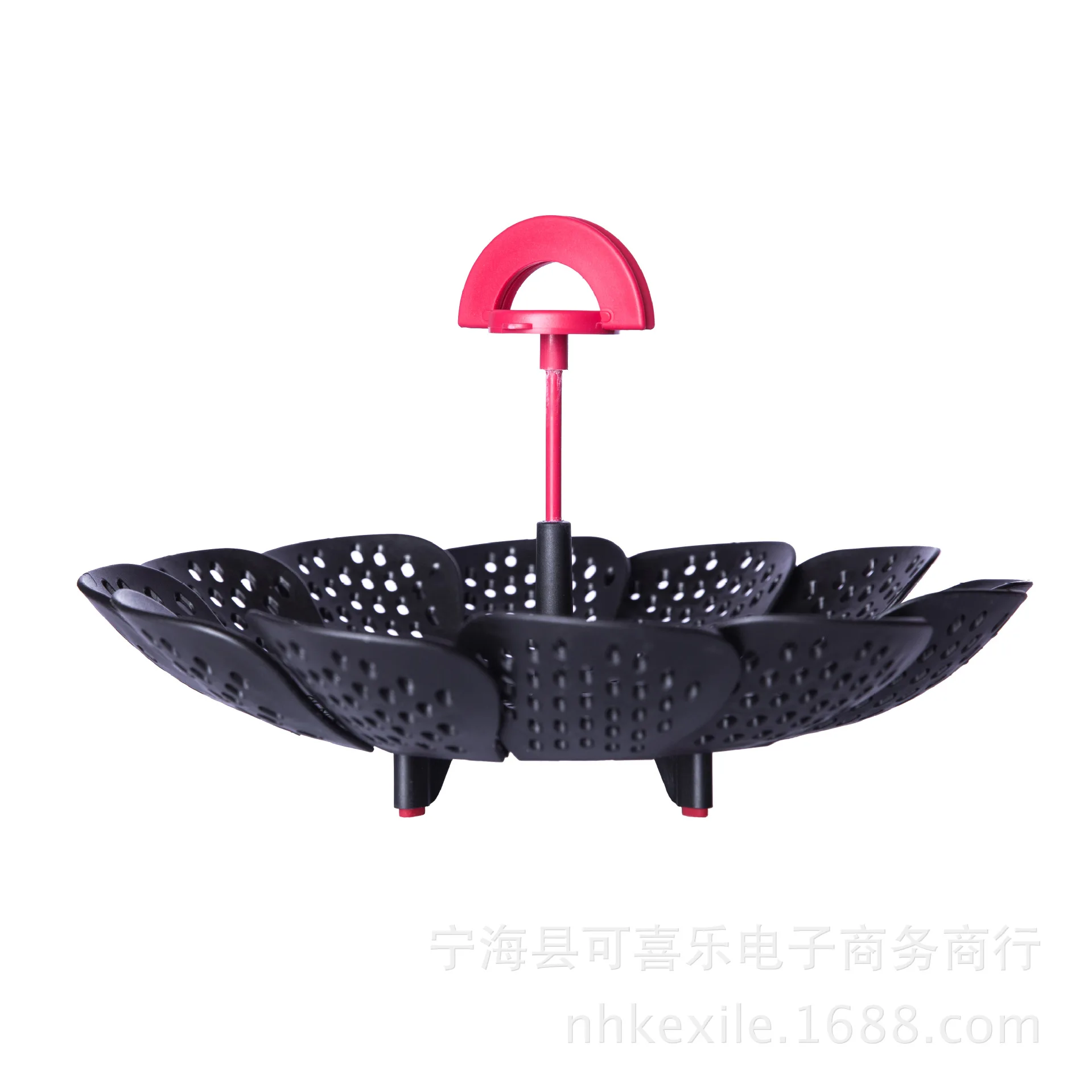 Lotus Type Retractable Handle Folding Steamers Folding Steamer Steamed Basket Folding Fruit Basket