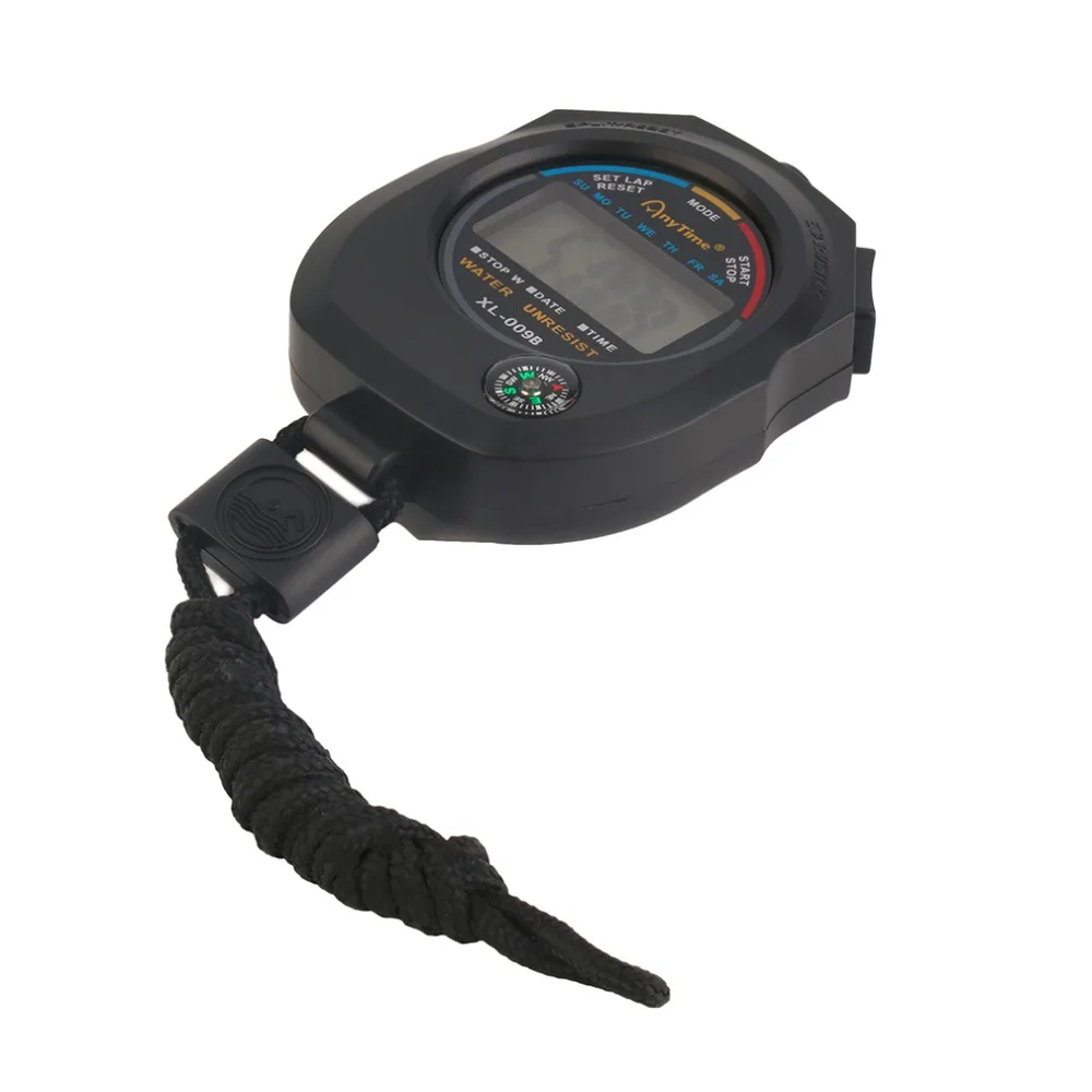 Sports Stopwatch Professional Handheld Digital LCD Sports Stopwatch