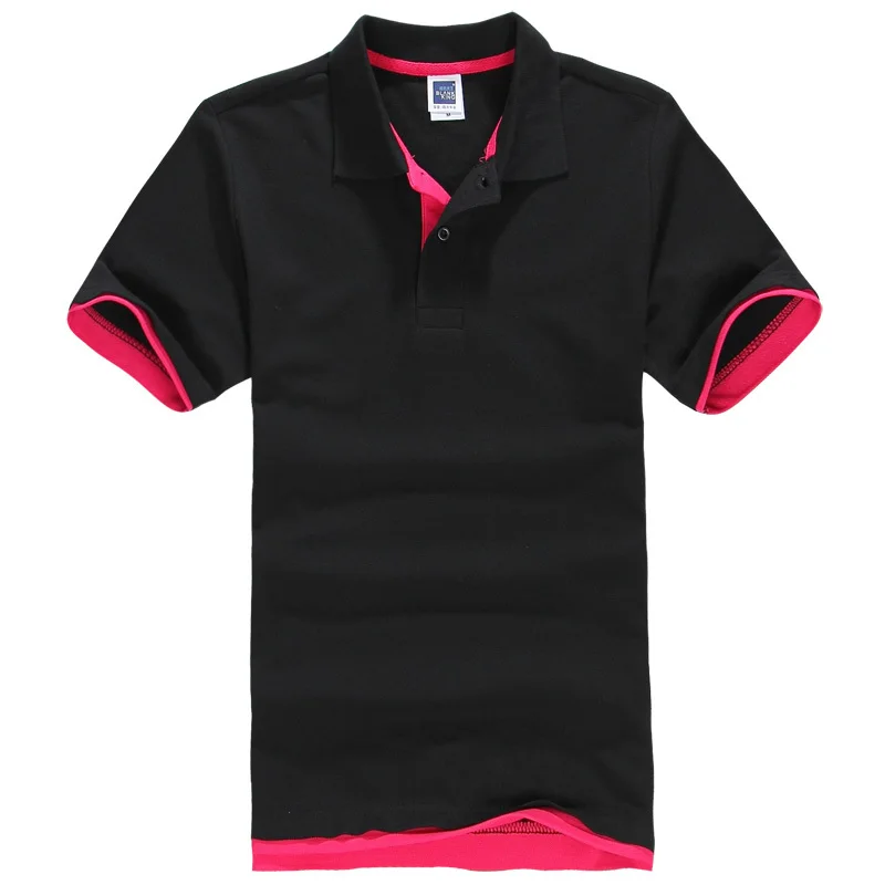 

New Men Polo Shirt Men Business & Casual Solid Male Polo Shirt Summer Short Sleeve Breathable Polo Shirt Brand Clothing 66571