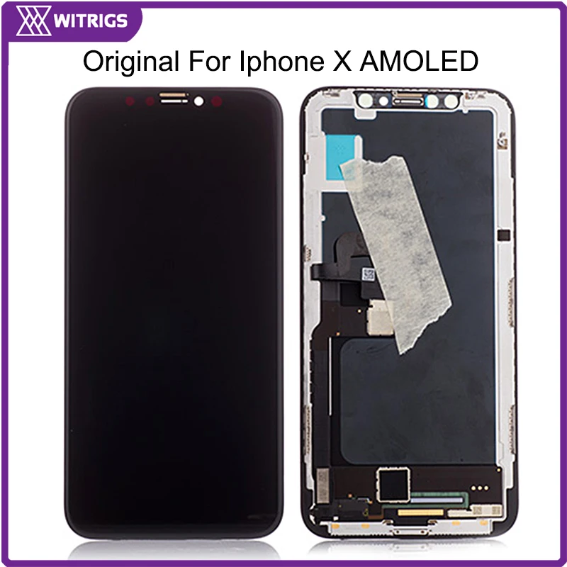 Witrigs для IPhone X ЖК дисплей сенсорный экран дигитайзер Замена IphoneX AMOLED|Экраны