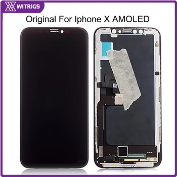 

Witrigs for IPhone X LCD Display Touch Screen Digitizer Replacement For IphoneX AMOLED