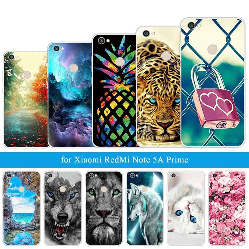 

Clear Soft Case For Xiaomi RedMi Note 3 5A Prime 7 Silicone Cover For Redmi 5A 6A Slim Wolf Phone Cases For Xiaomi Mi Max 3