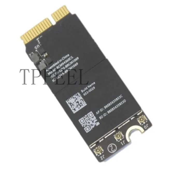 

TPFEEL TOP SPEED Wifi card for Macbook Pro Retina A1425 A1502 A1398 802.11ac Airport Bluetooth 4.0 Card BCM943602CS