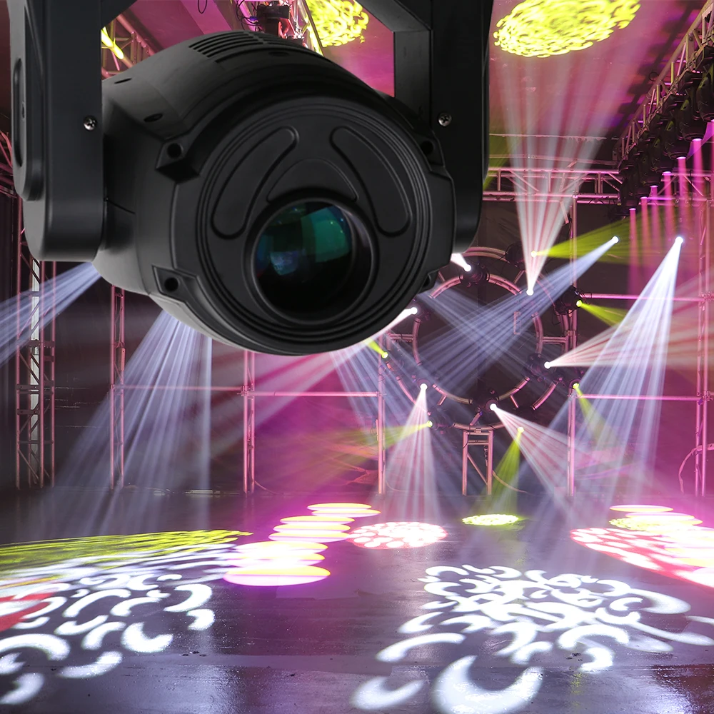 

2pcs/lot 180w spot mk2 stage beam spot led moving head light effect with a dual flight case free shsipping