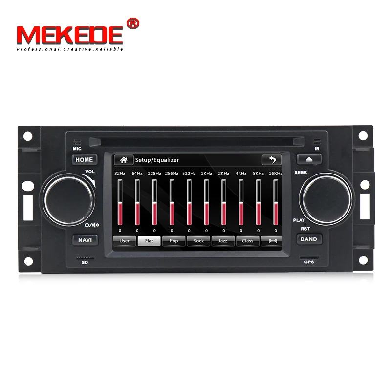 Sale MEKEDE Capacitive screen free shipping car dvd for Chrysler 300C Dodge RAM Jeep Commander Compass Wrangler Grand Cherokee 2