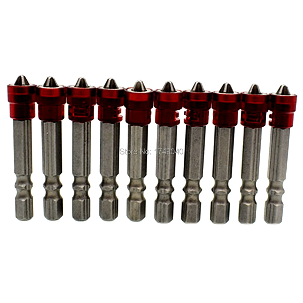 10pcs 50mm PH2 Phillips Screwdriver Bit Set Drywall