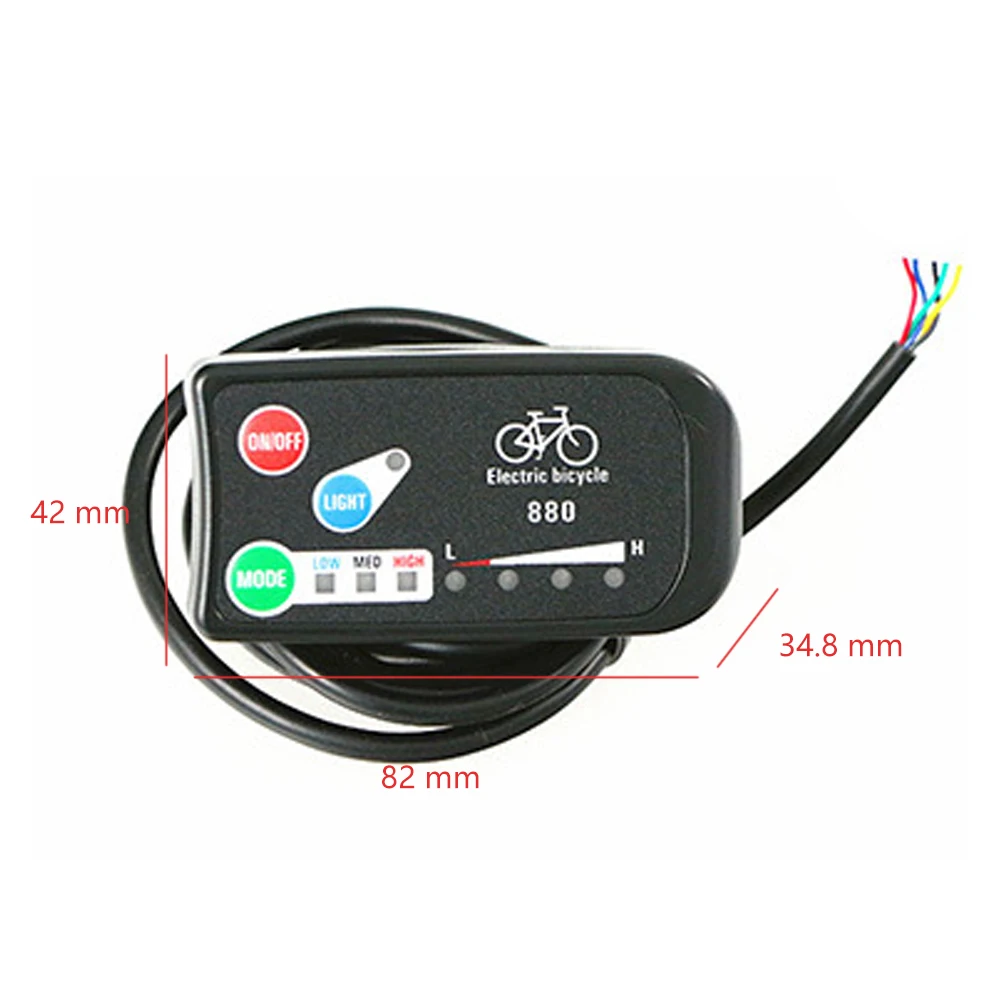 Excellent 36V 48V Meter Multifunction Durable Stable Easy Install Electric Bicycle Panel Lightweight Cycling LED Display Control Part 7 Excellent 36V 48V Meter Multifunction Durable Stable Easy Install Electric Bicycle Panel Lightweight Cycling LED Display Control Part 7