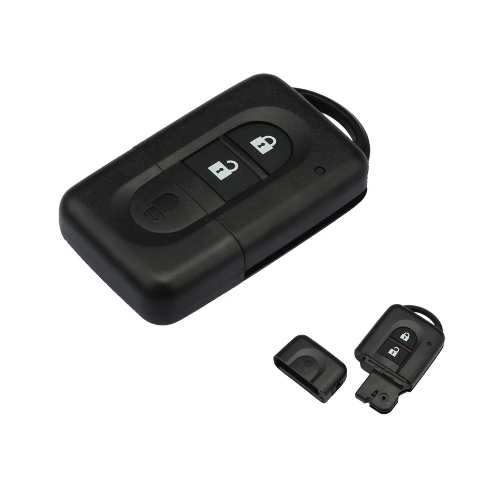

2 Buttons Remote Car Key Refit Cover Case Shell For Nissan Micra Qashqai Juke Duke Xtrail Navara Remote Refit Case Shell Cover
