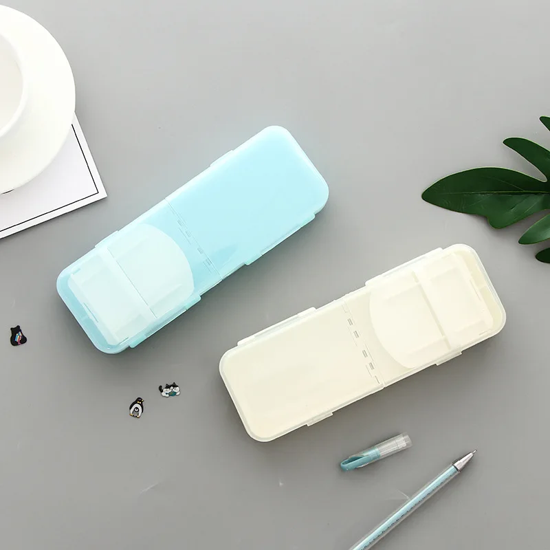 

Creative Folder Pencil Cases Etui Kawaii Multifunction Pen Holder Pencil Box Cute Pen Case For School Bts Korean Stationery