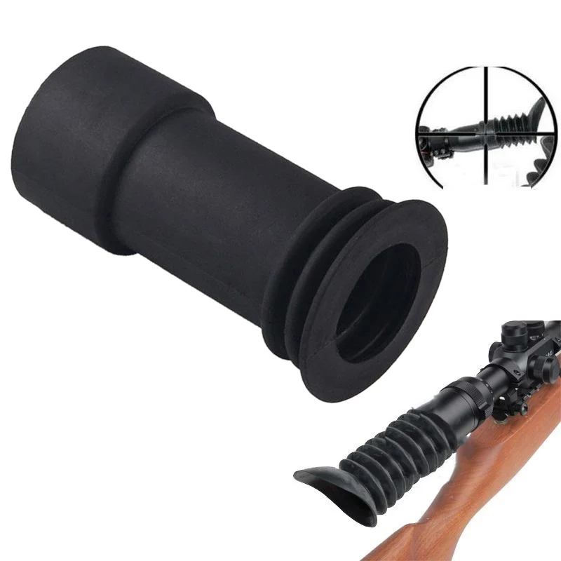 WoSporT Hunting Rubber Eye Protector 40mm Oblique Caliber Rifle Scope