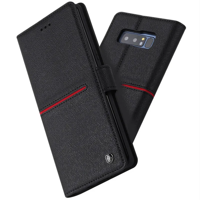 

Luxury Original Brand GEBEI Genuine Magnetc Leather Flip Wallet Cover For iPhone X XS XR Max 6 6S 7 8 Plus Case Stand Card Slot