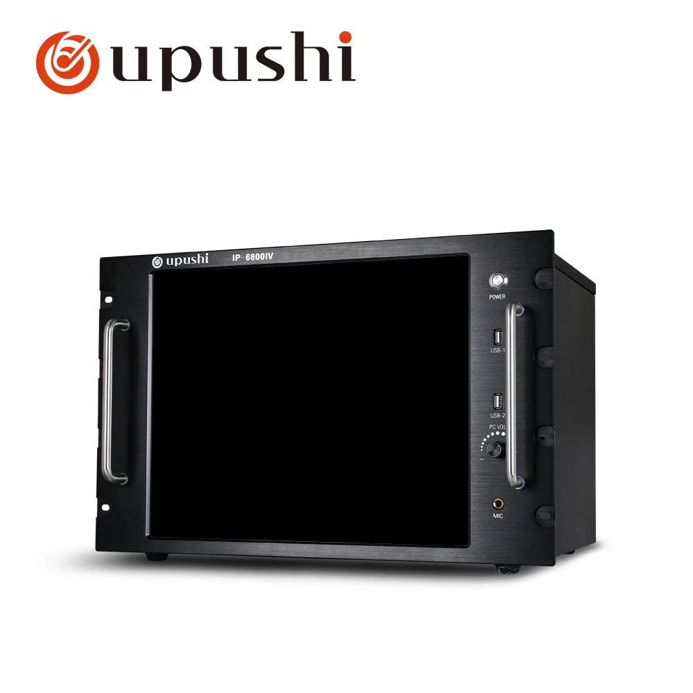 Oupushi ip 6800iv широковещательный IP хост сервер с сенсорным экраном Цифровая