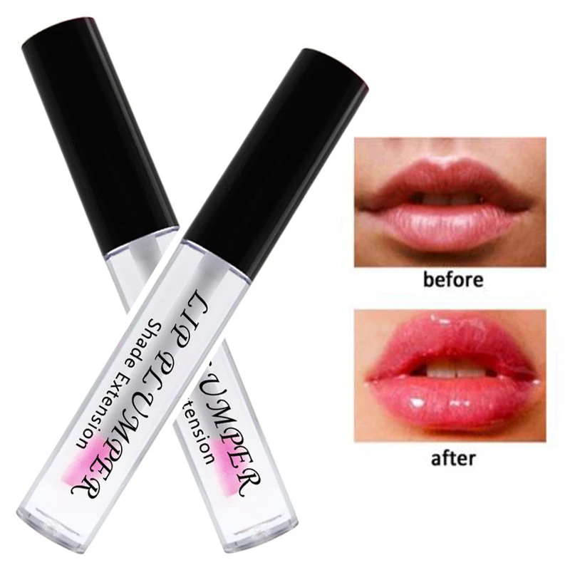 Brand Plump Lips Moisturizer 3D Transparent Lipgloss Makeup Waterproof