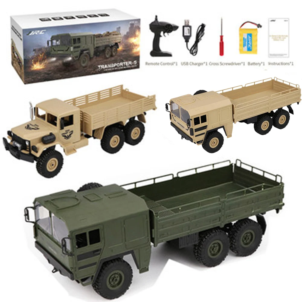 

Remote Control Military Truck Q63 Q64 1/16 6 Drive Suspension Off-Road RC Car Model Remote Control Climbing Car RTR Gift Toy