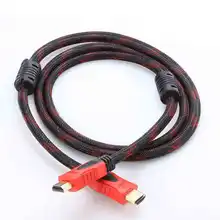 AliExpress Best Seller Quality Gold Plated High Speed 1.4Version 3D HDMI Cable 3M 10FT Male To Mail For 1080P Projector HDTV DVD