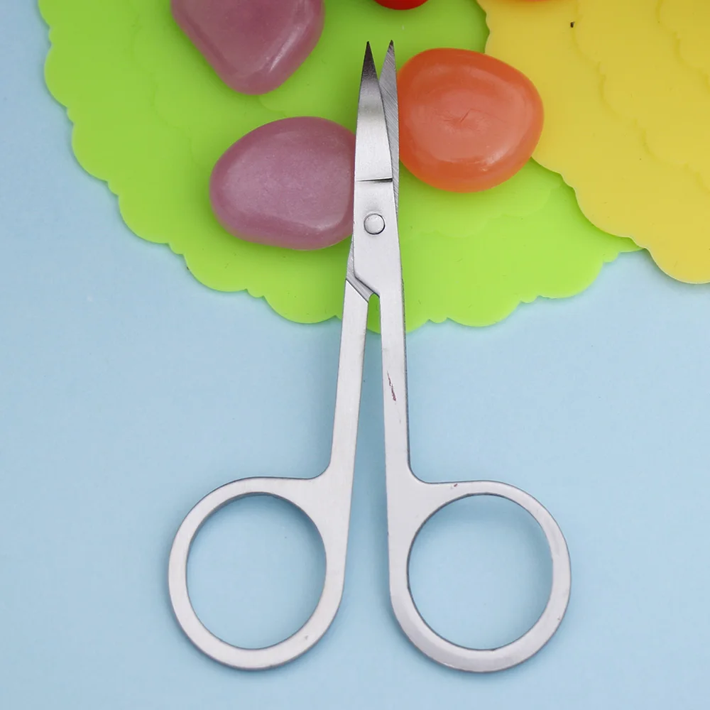 

High Quality Stainles Steel Eyebrow Hair Trimming Beauty Makeup Nail Scissors