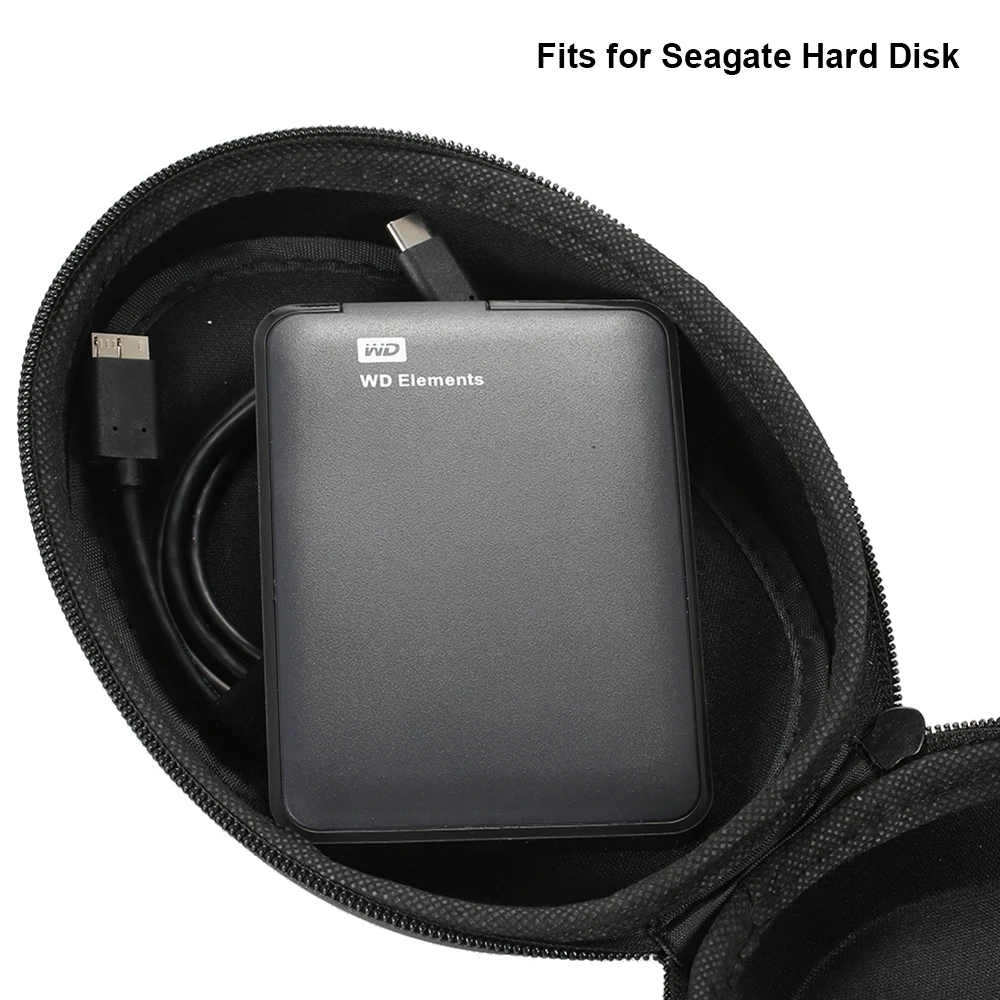 Портативный чехол для наушников сумка для наушников дорожная сумка для переноски HDD чехол для хранения для складных наушников для Seagate жесткий диск