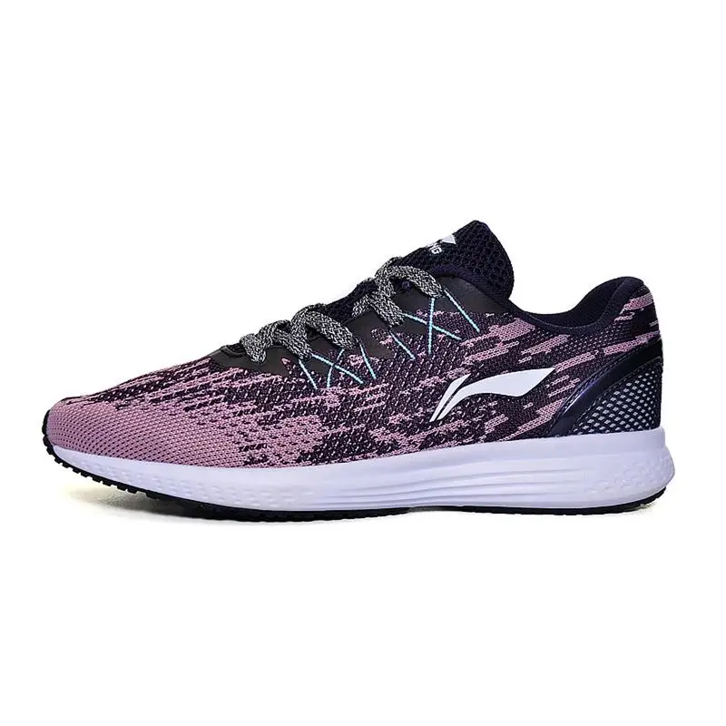 Li-Ning/ женские кроссовки для бега на подушке со звездами, дышащие кроссовки, спортивная обувь с текстильным подкладом, светильник, ARHM082 SAMJ17 - Цвет: ARHM082 3