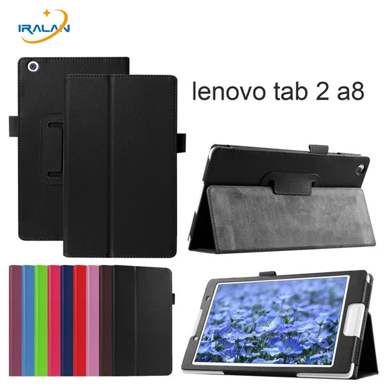 

For lenovo tab3 8 TB3-850M/F PU leather stand protective Tablets e-Books Case for lenovo tab 2 A8-50 A8-50F A8-50LC cover + pen