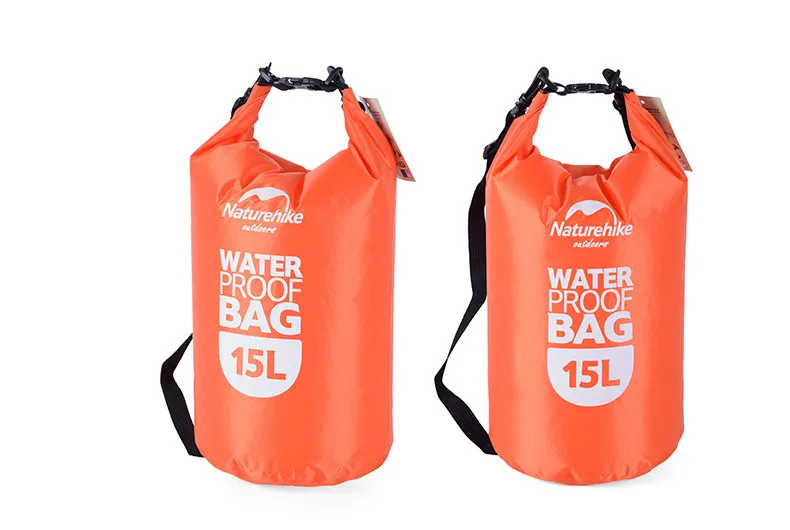 Naturehike открытый ПВХ Водонепроницаемый сухой мешок сумка для хранения рафтинг каякинга каноэ плавательным сумка 2L 5L 15 комплекты ltravel